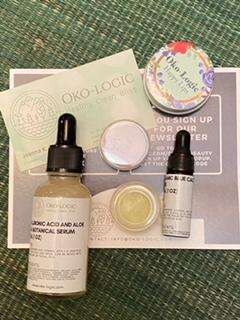 What Items Made Me Happy For Shopping For a Holiday is from Oko-Logic. Natural and organic skincare products. 