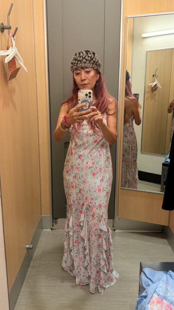 Beautiful maxi dress for fashion on a budget this summer sample dress

