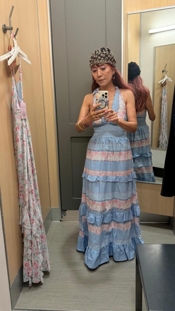 beautifu maxi dress for fashion on a budget this summer sample dress