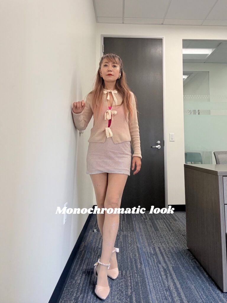 Why I Love To Style a Simple Monochromatic Look sample picture